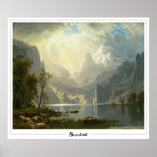 Albert Bierstadt Zedign Kunstposter #298 Poster