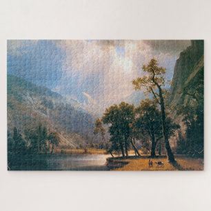 Albert Bierstadt's Half Dome Yosemite Valley, 1870 Puzzle