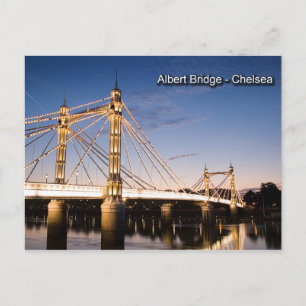 Albert Bridge Postcard Postkarte
