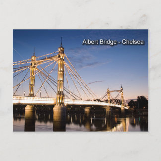 Albert Bridge Postcard Postkarte