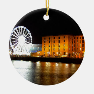 Albert-Dock Komplex, Liverpool Großbritannien Keramik Ornament