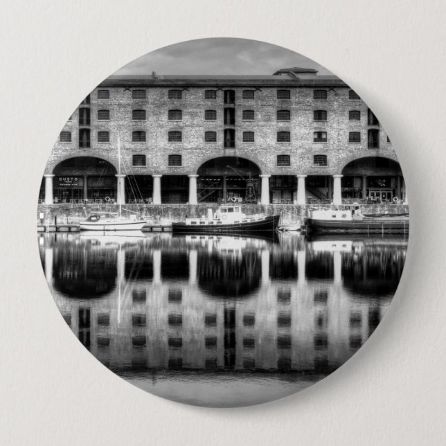 Albert Dock Liverpool Button (Vorderseite)