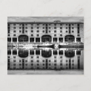 Albert Dock Liverpool Feiertagspostkarte