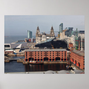Albert-Dock - Liverpool-Plakat Poster