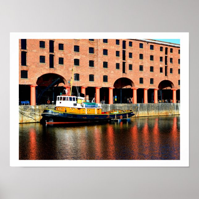Albert Dock Poster (Vorne)
