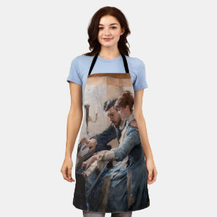 Albert Edelfeld - Klavierspielen Schürze