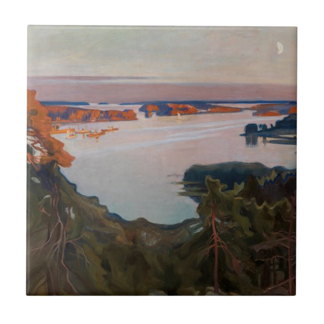 Albert Edelfelt - Blick über Haikko Fliese (Vorderseite)