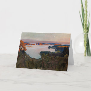 Albert Edelfelt - Blick über Haikko Karte