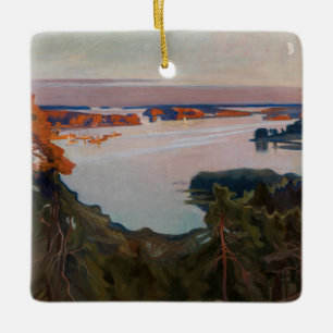 Albert Edelfelt - Blick über Haikko Keramikornament