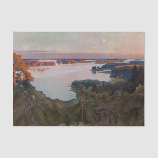 Albert Edelfelt - Blick über Haikko Seidenpapier (Vorderseite)