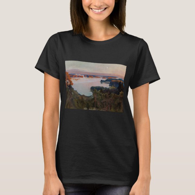 Albert Edelfelt - Blick über Haikko T-Shirt (Vorderseite)