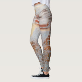 Albert Edelfelt - Dezember Day Leggings