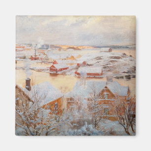 Albert Edelfelt - Dezember Day Magnet
