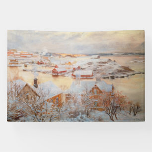 Albert Edelfelt - Dezembertag Banner