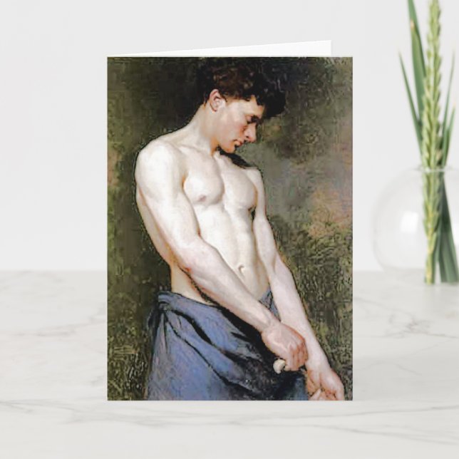 Albert Edelfelt Fine Art Greetings Card Karte (Vorderseite)