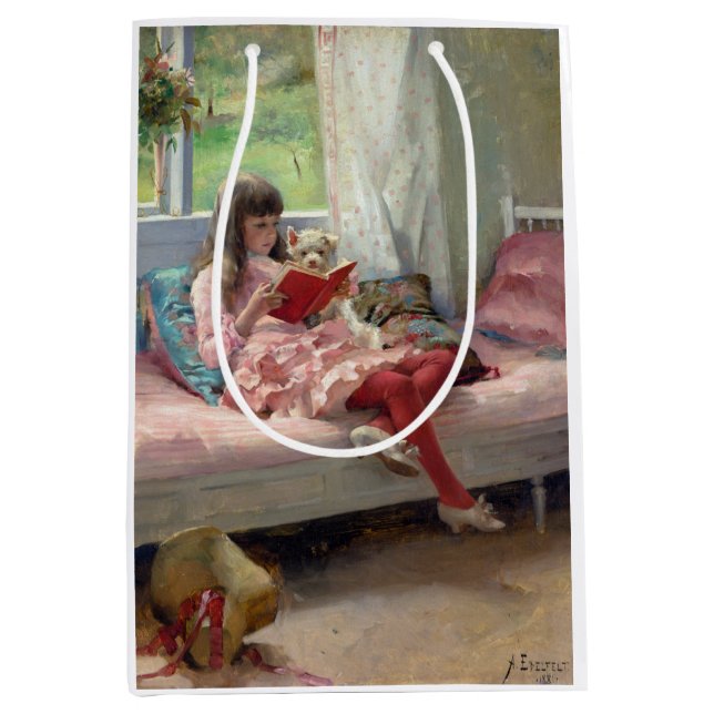 Albert Edelfelt - Gute Freunde Mittlere Geschenktüte (Vorderseite)