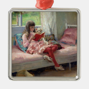 Albert Edelfelt - Gute Freunde Ornament Aus Metall