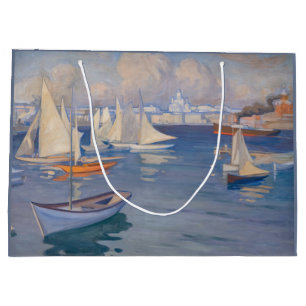 Albert Edelfelt - Hafen in Helsinki Große Geschenktüte