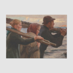 Albert Edelfelt - Im Äußeren Archipel Seidenpapier