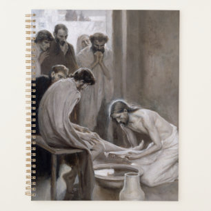Albert Edelfelt - Jesus Washing Feet of Disciples Planer