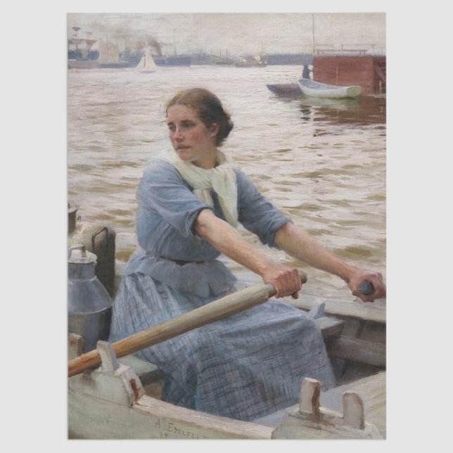 Albert Edelfelt - La Laitiere Seidenpapier (Von Creator hochgeladen)