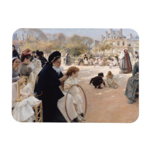 Albert Edelfelt - Luxemburgengärten, Paris Magnet