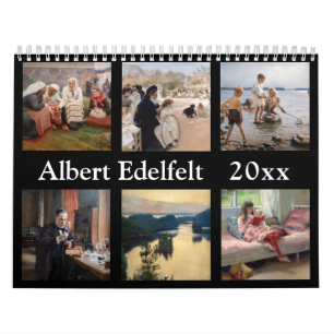 Albert Edelfelt Masterpiece Selection Kalender