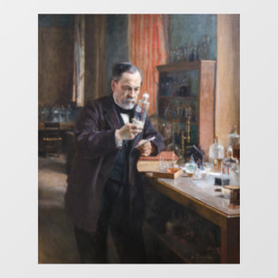 Albert Edelfelt - Portrait von Louis Pasteur Fensteraufkleber