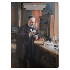 Albert Edelfelt - Portrait von Louis Pasteur Klemmbrett