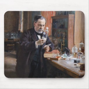 Albert Edelfelt - Portrait von Louis Pasteur Mousepad