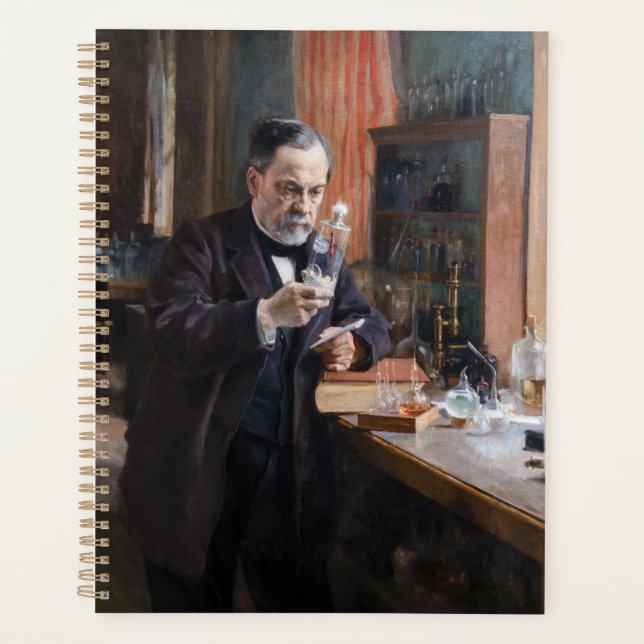 Albert Edelfelt - Portrait von Louis Pasteur Planer (Vorderseite)