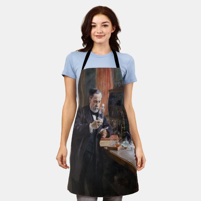 Albert Edelfelt - Portrait von Louis Pasteur Schürze (Getragen)