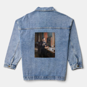 Albert Edelfelt - Porträt von Louis Pasteur Jeansjacke