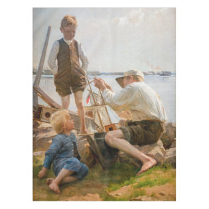 Albert Edelfelt - Schiffbauer Tischdecke