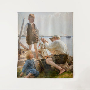 Albert Edelfelt - Schiffbauer Wandteppich