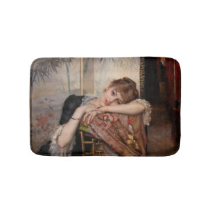 Albert Edelfelt - The Parisienne / Virginie Badematte