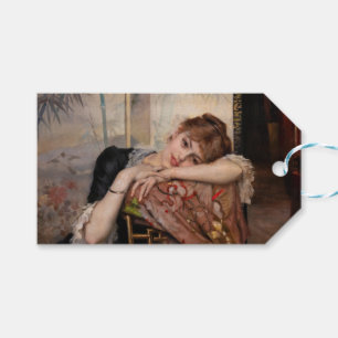 Albert Edelfelt - The Parisienne / Virginie Geschenkanhänger