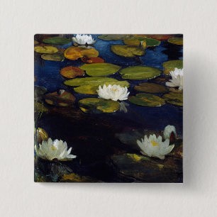 Albert Edelfelt - Water Lilies, Studie Button
