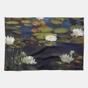 Albert Edelfelt - Water Lilies, Studie Geschirrtuch
