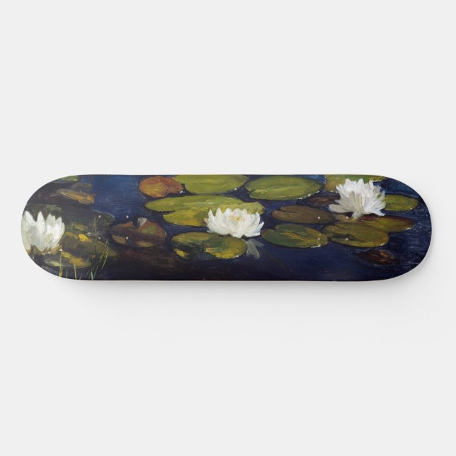 Albert Edelfelt - Water Lilies, Studie Skateboard (Horizontal)