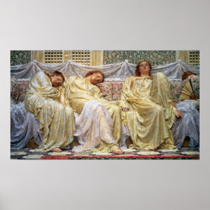 Albert Joseph Moore Dreamers Poster
