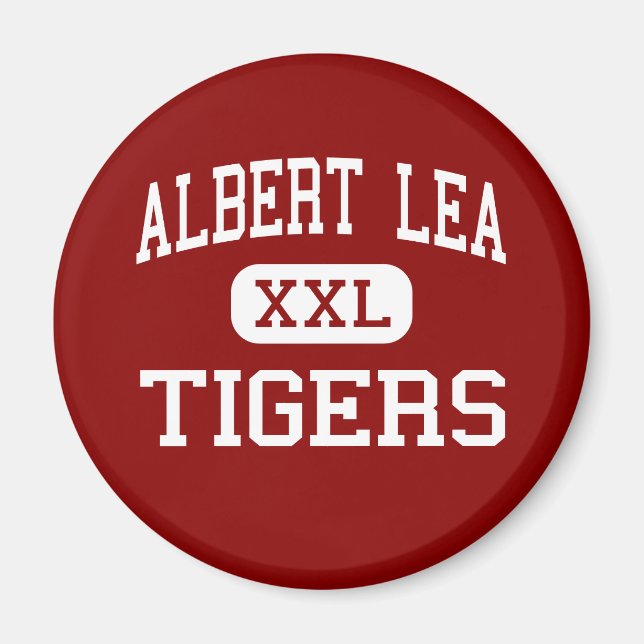 Albert Lea - Tigers - Hoch - Albert Lea Minnesota Magnet (Vorne)