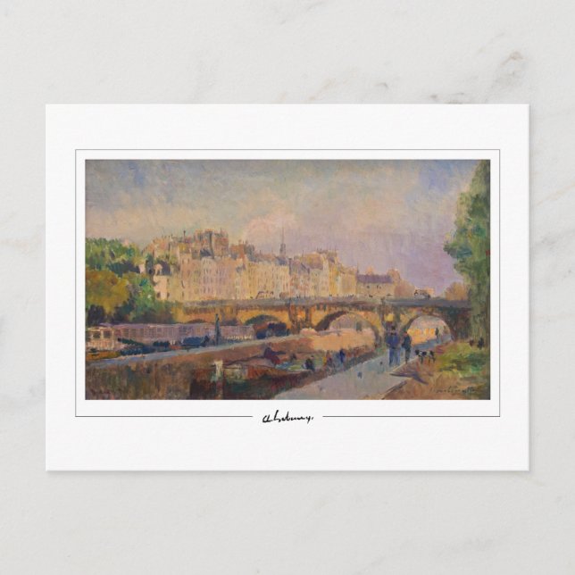 Albert Lebourg #93 - Fine Art Postcard Postkarte (Vorderseite)