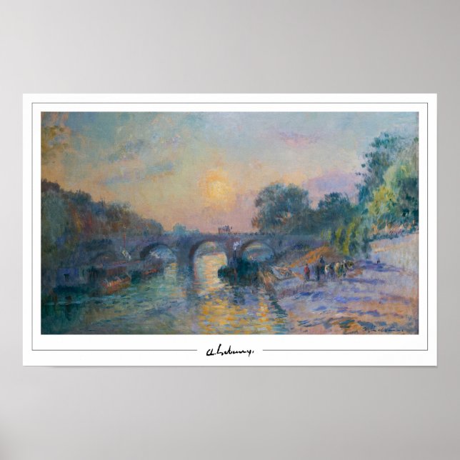 Albert Lebourg Zedign Art Poster #179 (Vorne)
