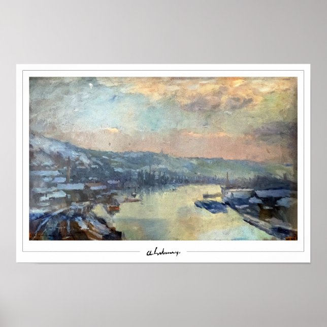 Albert Lebourg Zedign Art Poster #189 (Vorne)