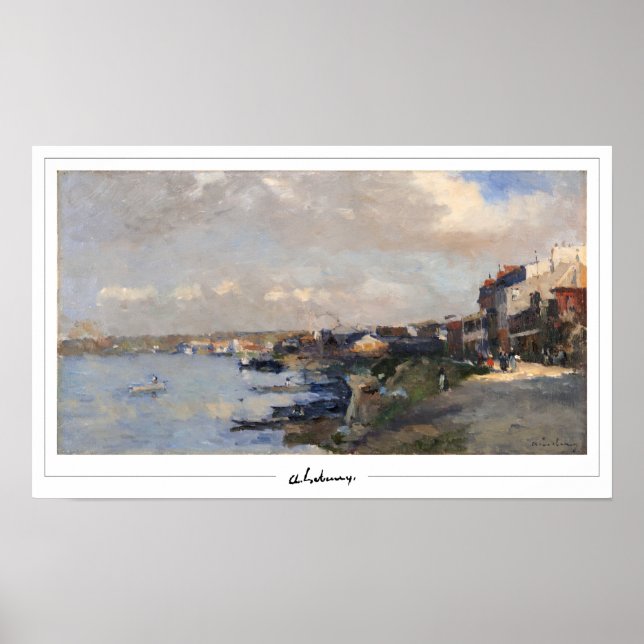 Albert Lebourg Zedign Art Poster #195 (Vorne)