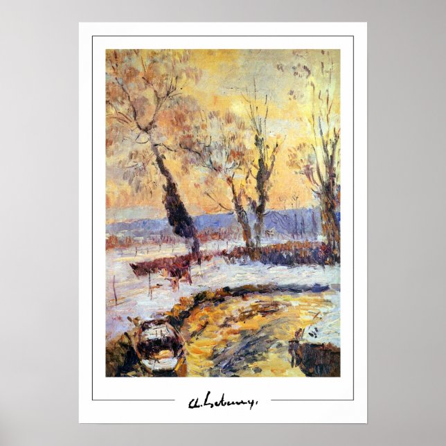 Albert Lebourg Zedign Art Poster #3 (Vorne)