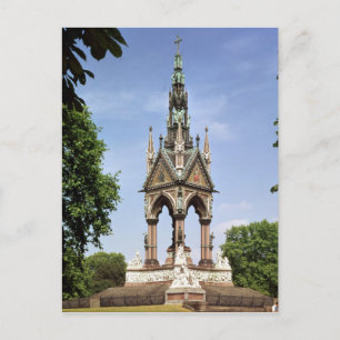Albert Memorial aus der Albert Hall Postkarte