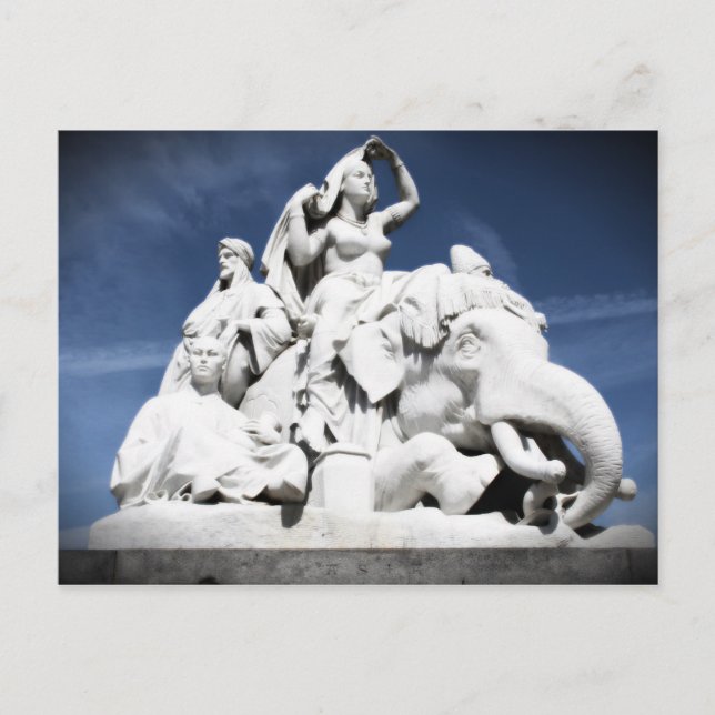 Albert Memorial Postkarte (Vorderseite)