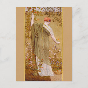 Albert Moore A garden CC0724 Postcard Postkarte